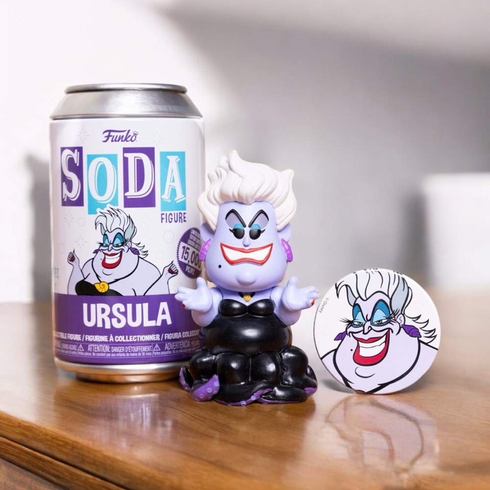 New 2022 Funko Soda Disney Little Mermaid Ursula /12,500 4” Vinyl Figure